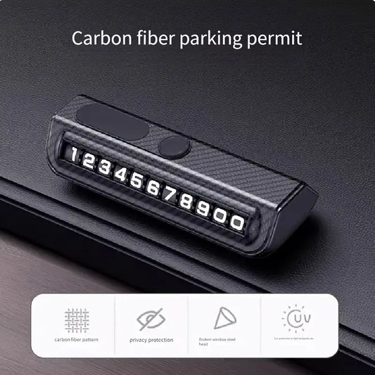 Luxury Car Temporary Parking Phone Number Plate